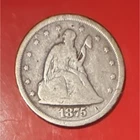 New Listing1875 US Seated Liberty 20C Twenty Cent Piece Coin Circulated Uncertified