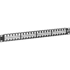 Tripp Lite 48-Port Rack-Mount Unshielded Blank Keystone/Multimedia Patch Panel