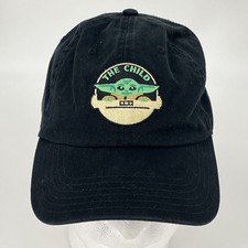 Star Wars The Child Hat - Black StrapBack Baseball Cap EUC