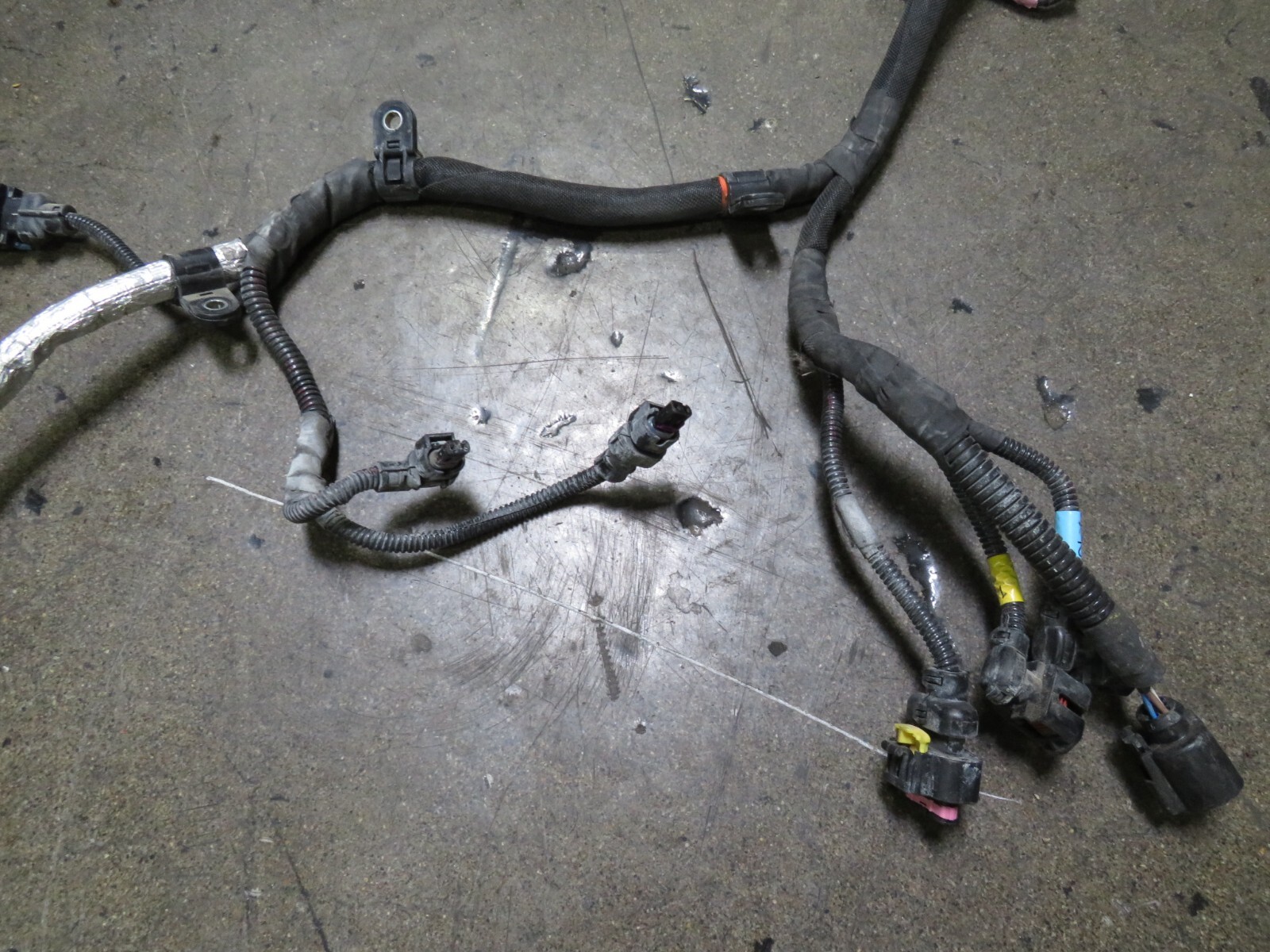 Maserati Ghibli, Engine Wire Harness, Missing Plugs, Used, P/N 339929