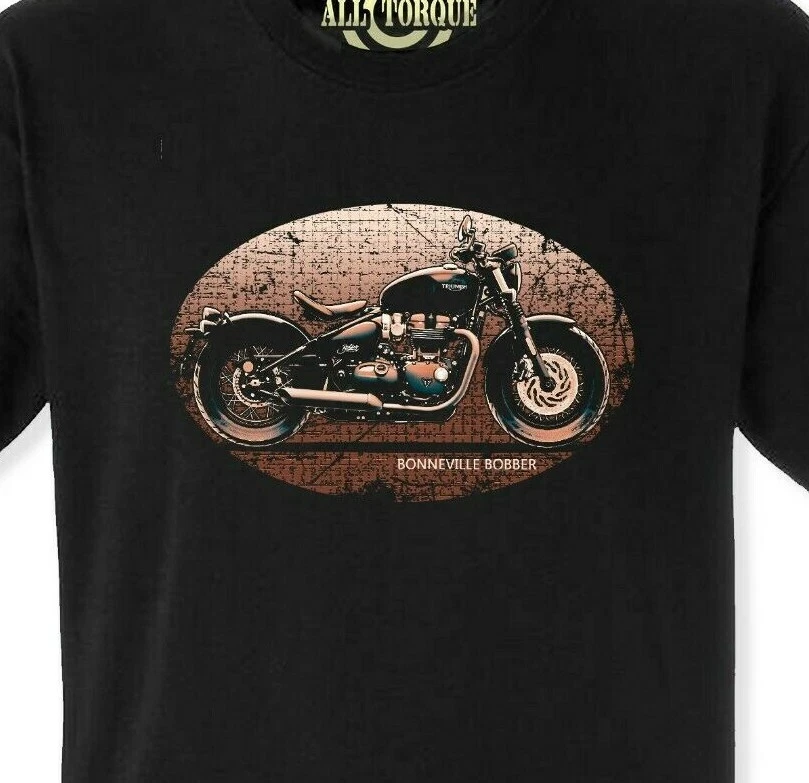 All Torque men s T shirt for the Triumph Bonneville Bobber