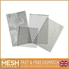 The Mesh Company Hexagonal Perforated Steel | Mild Steel Perforated Sheet Plate