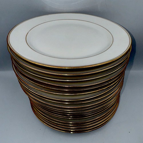 Limoges Ahrenfeldt Depose France 8 5/8” Replacement Plates Gold Disc. 4 2+ VTG - Picture 2 of 15