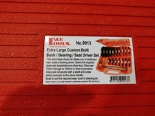 T&E TOOLs Extra Large Custom  Built Bush/Bearing/Seal Driver Set. 