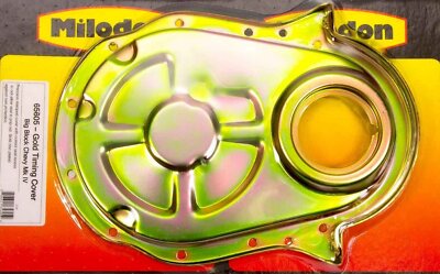 MILODON BBC Timing Cover - Gold  (65605)