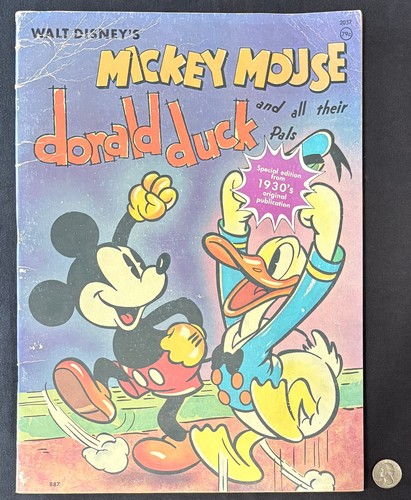 Riesiges Disney Comics & UK Zeitschriften Lot! Französische Mickey Fahrrad Rallye! Donald Duck Pin! - Bild 2 von 12