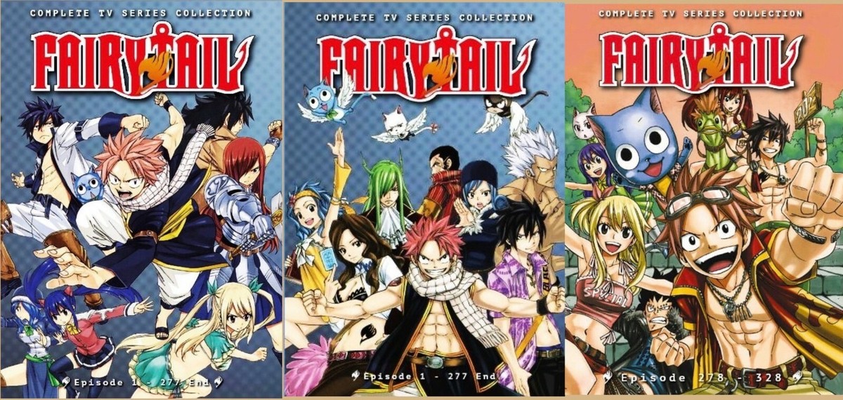 Fairy Tail (Season 1 - 9: VOL.1 - 328 End) ~ All Region ~ English