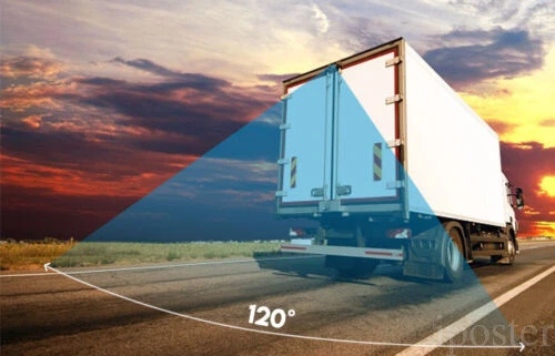 Wireless IR Backup Camera with 5" Monitor System for Trailer Pickup Truck Camper - Image 3 of 4