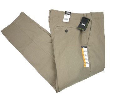 Lee Men's Regular Fit Straight Leg Extreme Motion MVP Pants 34 x 32 NEW ...