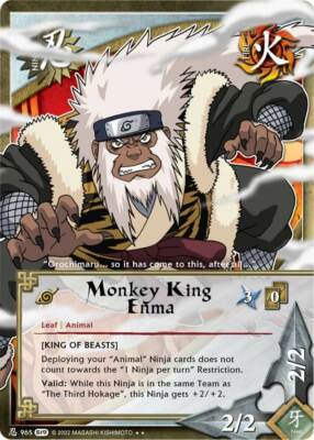Monkey King Enma - N-965 - Rare - 1st Edition - Foil Path of Pain