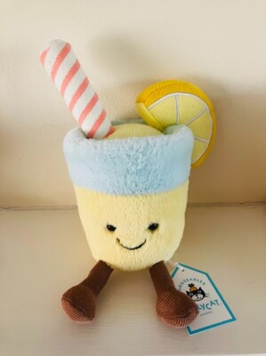 JELLYCAT MY NAME IS AMUSEABLES LEMONADE BRAND NEW WITH TAGS