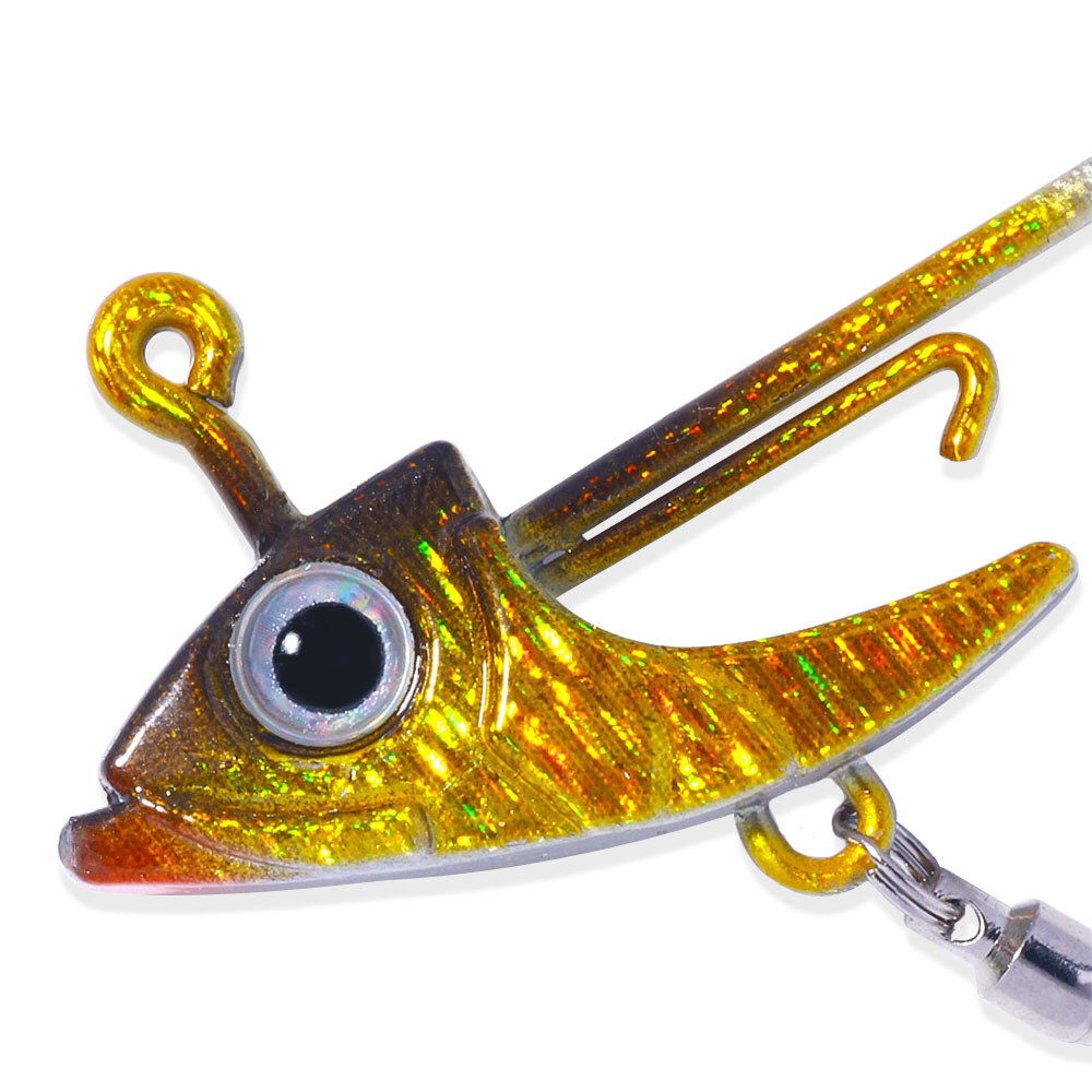 Lot De 5 Têtes Plombées Cuillère Pour Pêche - Leurres Métalliques Pour Bar, Brochet, Perche