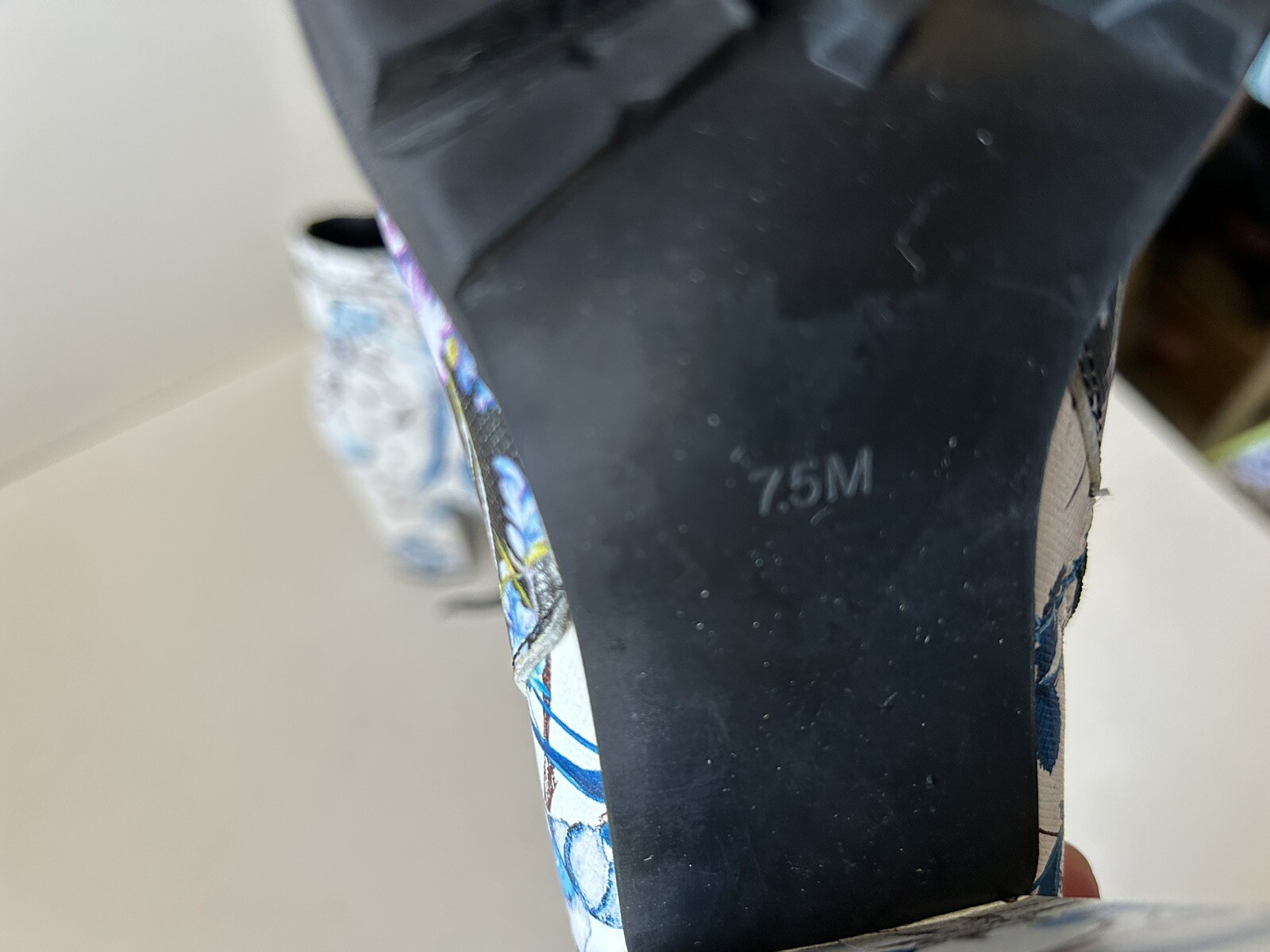 Jefferey Campbell White/Black Patchwork Lilith 2,… - image 17