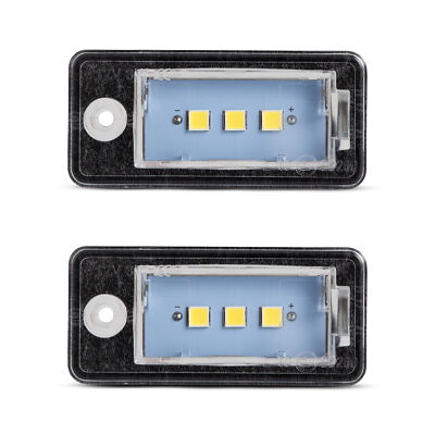 LED Kennzeichenbeleuchtung Warmweiß Von Recambo Passend Für AUDI A4 B6 B7 Limo A