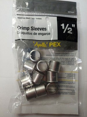 1 2 pex crimp rings