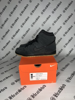 Nike SB Dunk High Pro Orange Label Smoke Grey Size 9 | eBay