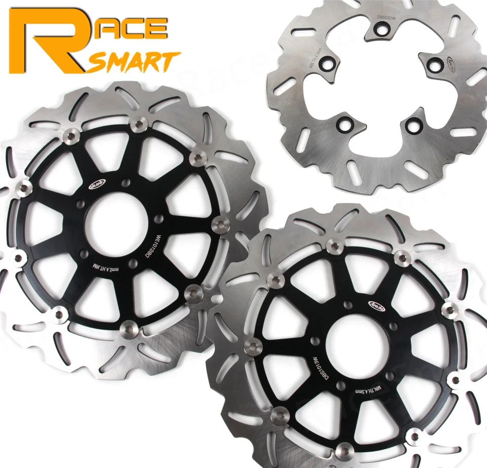 Передние задние тормозные диски для Suzuki GSXR600 GSXR750 1997-2003 GSXR 1000 2001 2002 - Изображение 4 из 4