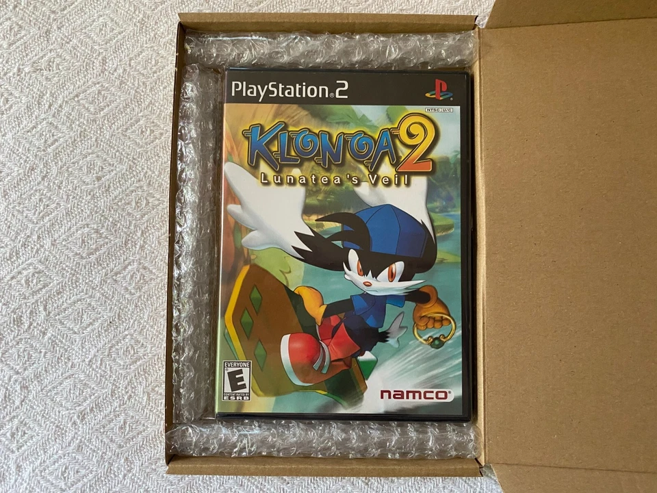 Klonoa 2 Lunateas Veil PS2 - NTSC-U/C USA VGC CIB with Reg - Tracked - Image 2 of 4