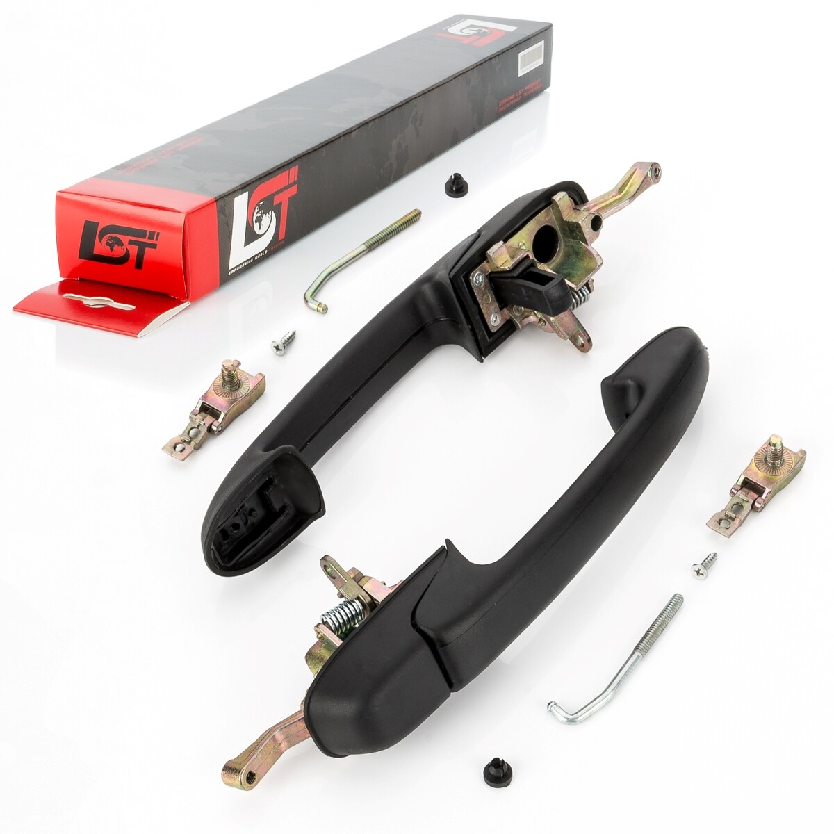 2x Door Handle Set Rear Right Left for Fiat Marea Weekend 185