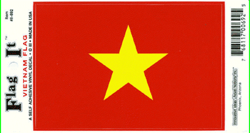 Vietnam Flag Sticker