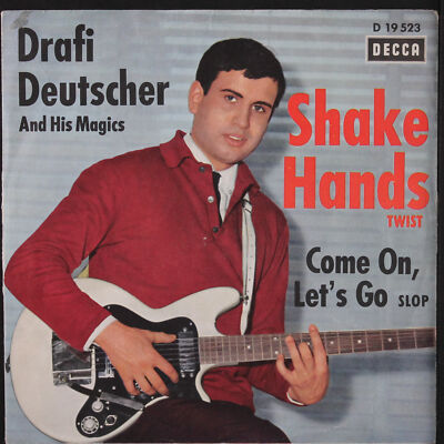 DRAFI DEUTSCHER & HIS MAGICS: come on let's go / shake hands LONDON 7'' Single
