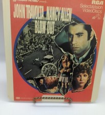RCA CED Videodisc Selectavision Tested Blowout John Travolta Mystery 1981