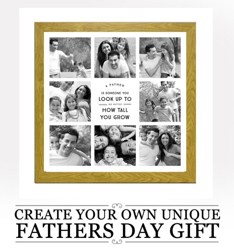 Collage del Día del Padre Personalizado Enmarcado Foto Regalo - Para admirar - Imagen 5 de 9