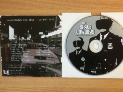 THE SPACE COWBOYS- ''Dead End Streets'' -Rare French Garage Punk Promo CD 2006-NEW