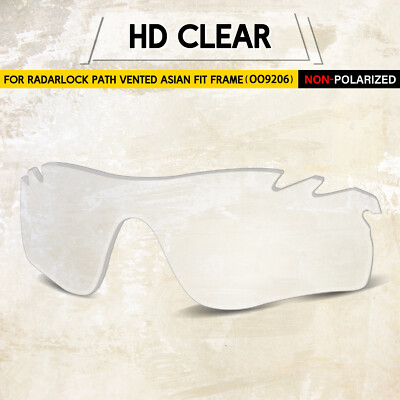 HD Clear Replacement Lenses for Oakley RadarLock Path Vented