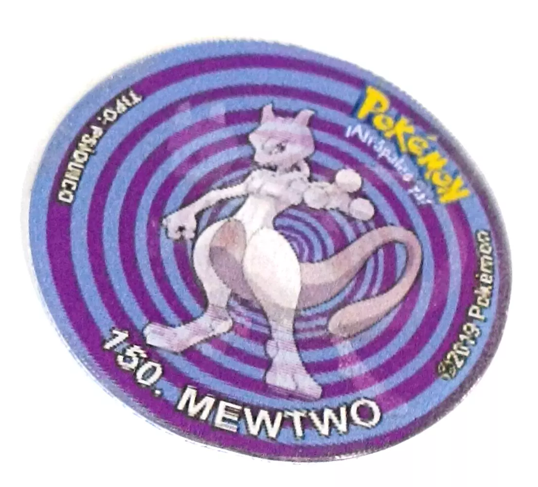 TAZO POKEMON DKV 3D #489 PHIONE MANAPHY 2020 Sinnoh PERU Pogs Lenticular