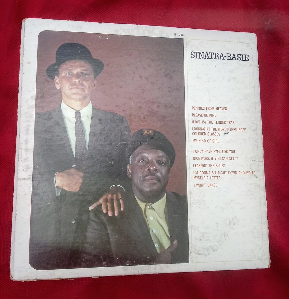 Frank Sinatra & Count Basie Historic Musical First 12"  Vinyl Record Album 33 - Image 2 of 4