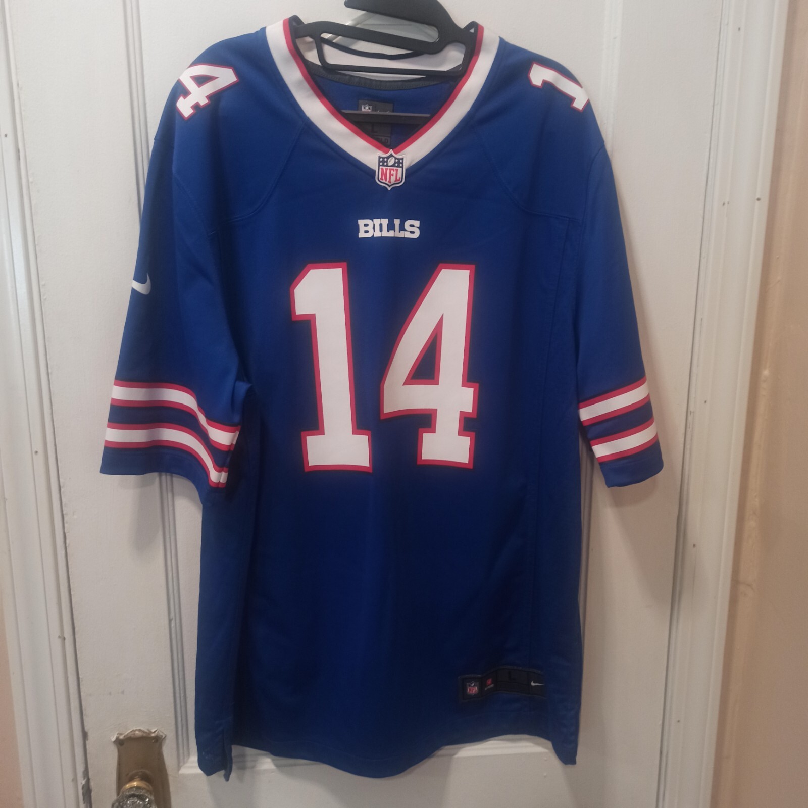 Nike Vapor Limited Stefon Diggs Buffalo Bills NFL Football Jersey Blue Adult L