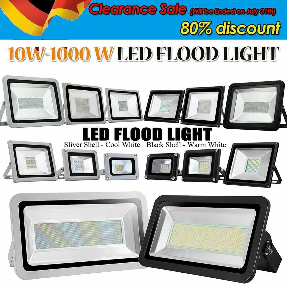 1000 watt led sales outdoor flood lights