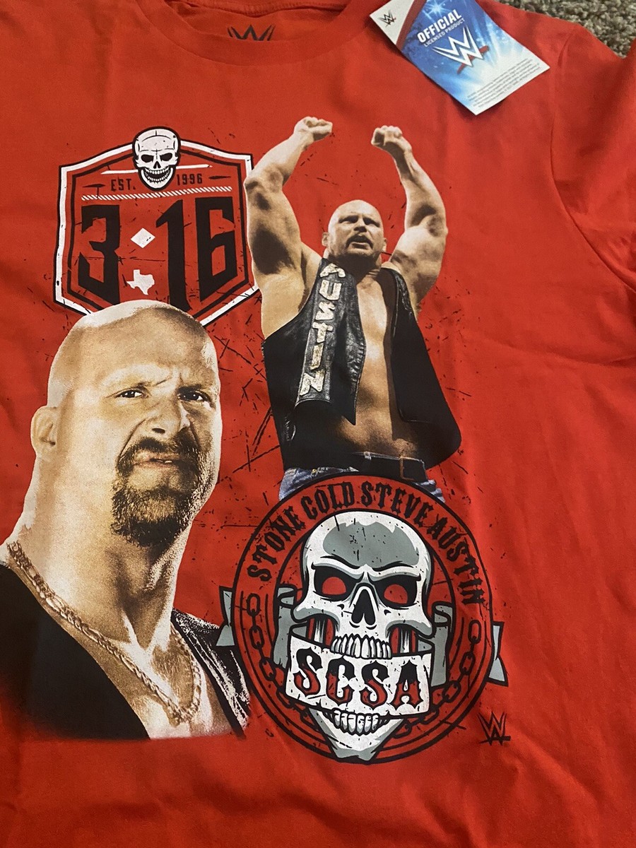 WWE STONECOLDのフットボールシャツ WWE STONECOLDのフットボールシャツ WWE Stone Cold Steve