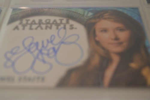 Stargate Atlantis Season 3 & 4 Auto Card Jewel Staite Jennifer Keller - Picture 3 of 3