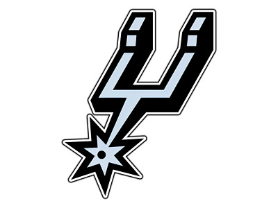 San Antonio Spurs Logo #2 Basketball Sticker Waterproof Vinyl Car Die-Cut