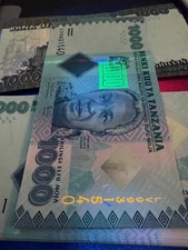 Tanzania 1000 Shillings Banknote 2025, CIRCULATED African Currency, P-41