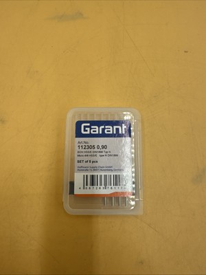 Garant Kleinstbohrer-Set HSS-E-PM N, unbeschichtet,   DC -0,004: 0,90mm