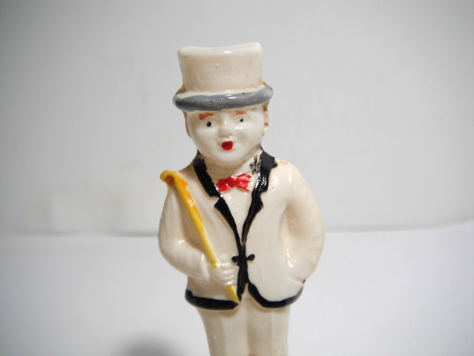 VTG GERMAN CELLULOID ROLY POLY MAN W/CANE TOY | eBay