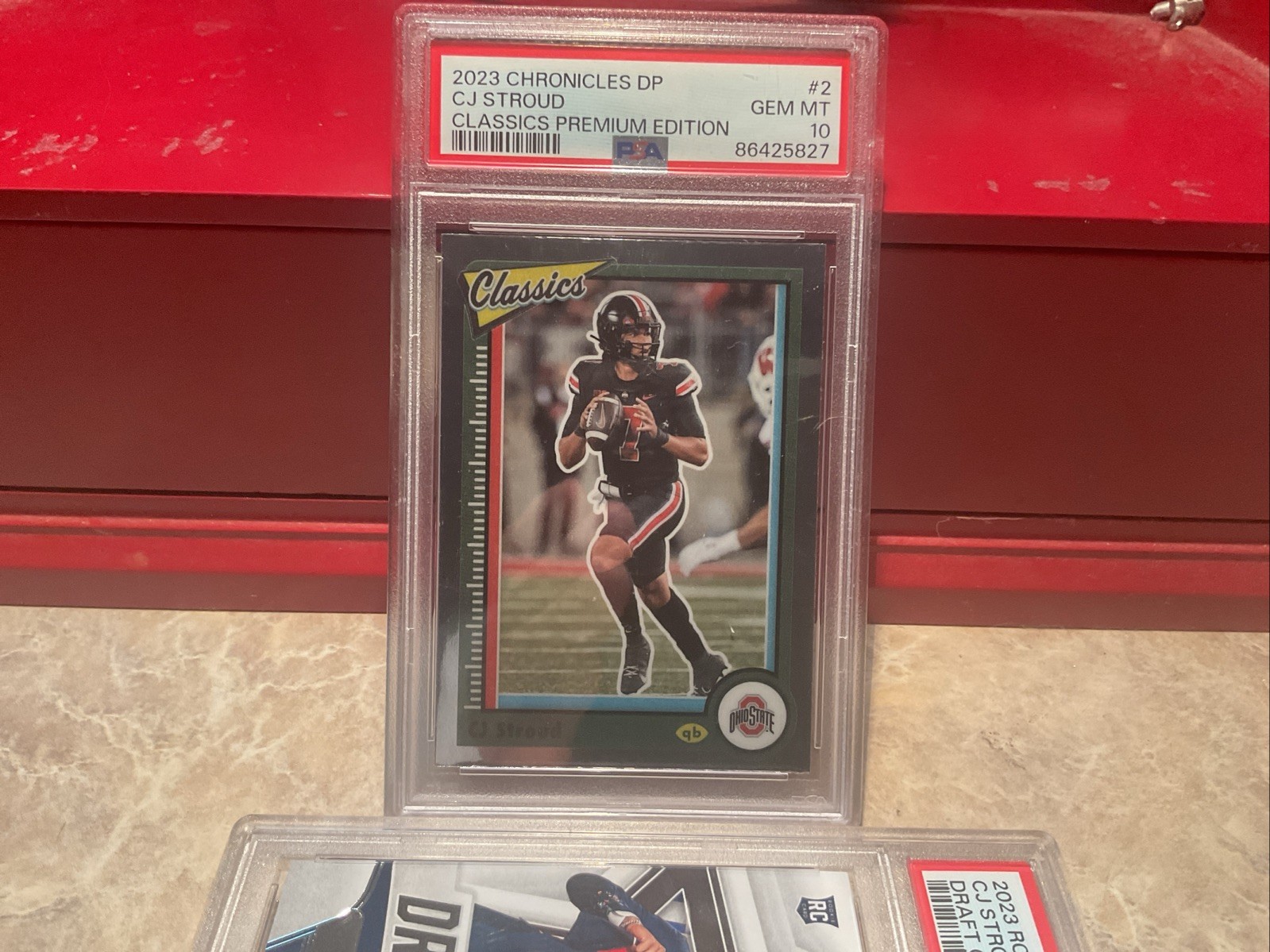 2023 Panini Chronicles Classics Draft Picks Cj Stroud - #2 Classics Premium Edit