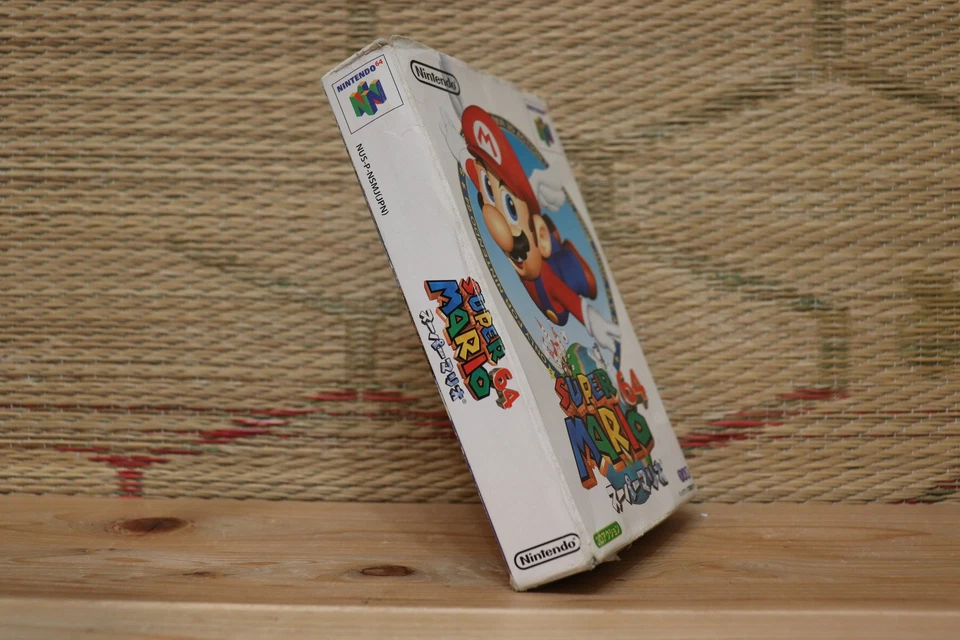 Super Mario 64 w/box Japan Nintendo 64 N64 Very Good Condition! - Image 3 of 4
