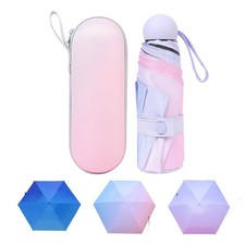 Compact Travel Sun  Rain Umbrella Windproof Portable Mini Folding Umbrella f...