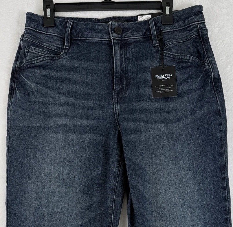 Jeans Simply Vera Vera Wang Taille 10 – Coupe Boot Cut – État Très Bon