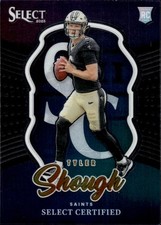 2025 Panini Select - Select Certified Rookies Tyler Shough #10 (RC)