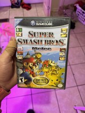 Super Smash Bros Melee GameCube, 2001 Black Label Case Only No Game or Manual