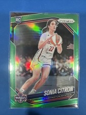 Sonia Citron 2025 WNBA Prizm Green Rookie RC Washington Mystics #122