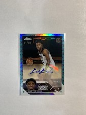 2023-24 Topps Chrome Overtime Elite Karter Knox Aqua OTE /99 Rookie Autograph