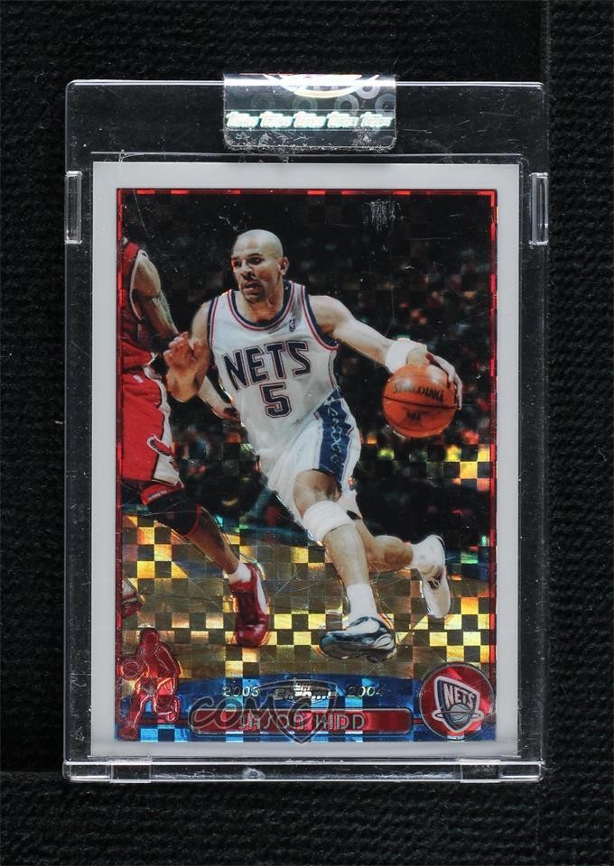 2003-04 Topps Chrome X-Fractor 163/220 Jason Kidd #5 HOF 0o5