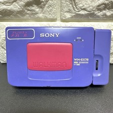 Sony WM EX78 Cassette Walkman Portable Player Junk Made In Japan