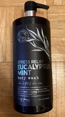 BOTANICAL SPA THERAPY ~ STRESS RELIEF EUCALYPTUS MINT BODY WASH Shea Aloe 960ml